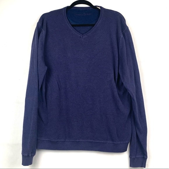 Tommy Bahama Other - Men’s Tommy Bahama Purple Indigo Sweater XL